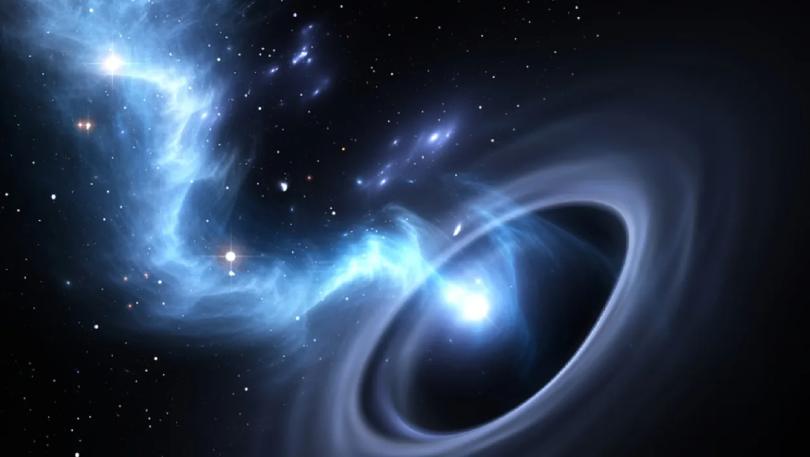 First “heard” the clatter of gravitational waves from merging supermassive black holes in the universe.