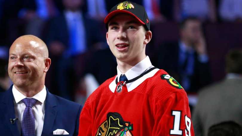 Blackhawks’ true live public interview with the 2023 Draft Class